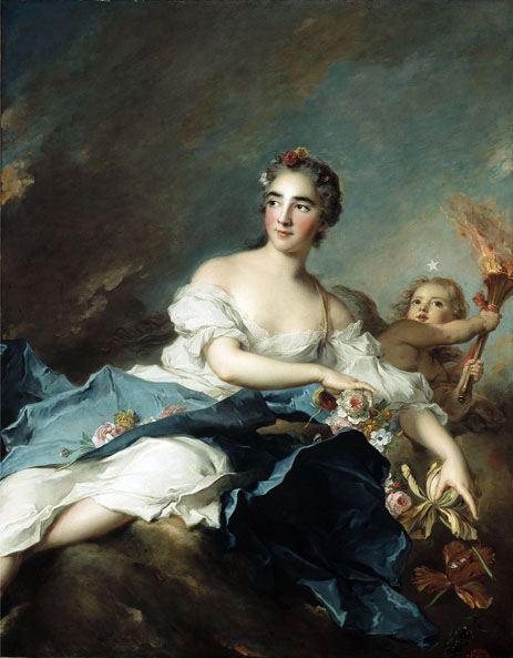The Marquise de Vintimille as Aurora, Pauline Felicite de Mailly-Nesle